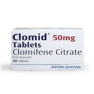 Clomid (Clomifen) 50mg Packung