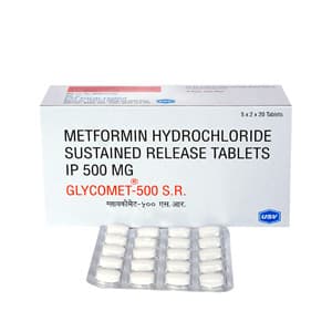 Glycomet (Metformin) Tabletten 500mg Packung