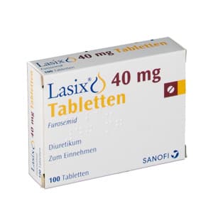 Arzneimittel Lasix (Furosemid) Verpackung
