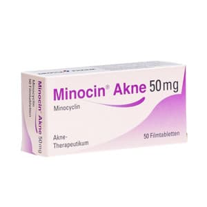 Anti-Akne Antibiotikum Minocin Packung